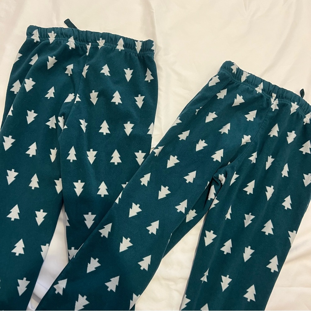 Primary Christmas Tree Fleece Pajama Jogger Size 6-7 Years - Picture 8 of 9